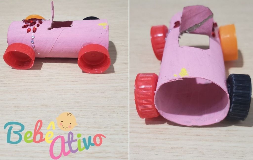 Carrinho de Rolo de Papel Higiênico